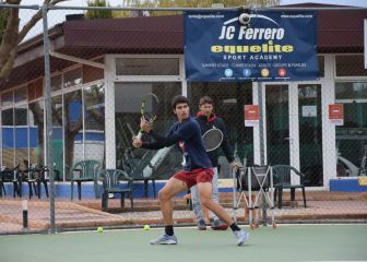 Pretemporada de élite en la academia JC Ferrero Equelite