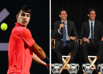 Alcaraz sigue los pasos de Djokovic, Nadal y Federer
