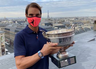 Nadal lanza su camiseta y mascarilla 'Vamos Rafa'