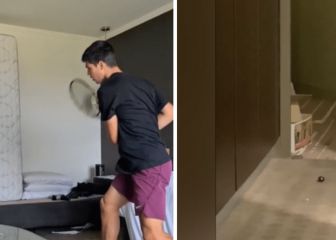 La cuarentena de los tenistas en Australia: de ratas en la habitación a un colchón como rival