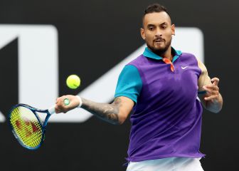 Kyrgios sufre para ganar a Muller en el Murray River Open