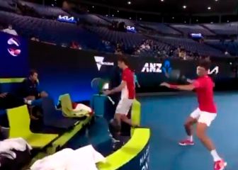 Novak Djokovic y una nueva pataleta en Australia