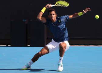 Evans y Auger-Aliassime sacan el rodillo para citarse en la final