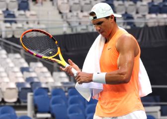 Nadal y Muguruza debutarán el martes en el Open de Australia