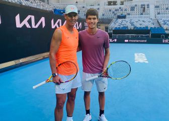 Nadal y Alcaraz, presente y futuro unidos en Australia