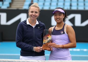 Kontaveit y Li, campeonas del surrealista Grampians Trophy