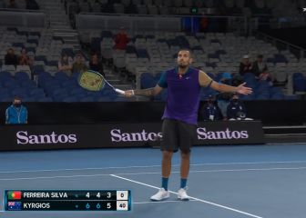 El público enloquecido y él en modo Gladiator: la última barbaridad de Kyrgios