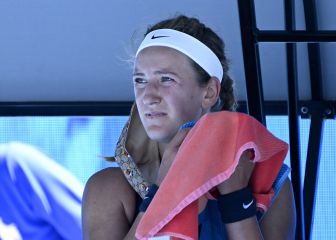 Azarenka acusa el confinamiento y cede ante Pegula