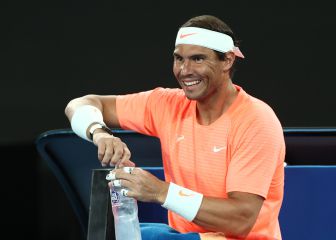 Nadal y la aficionada: 