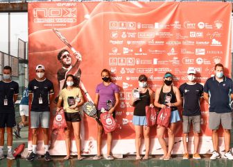 Dos españolas de 15 años ganan el Open Nox de tenis playa