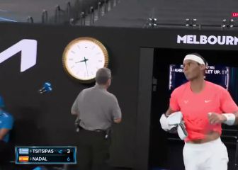 No llevaba ni 40' en pista y Nadal se vio obligado a hacer esto: imaginen la sensación...