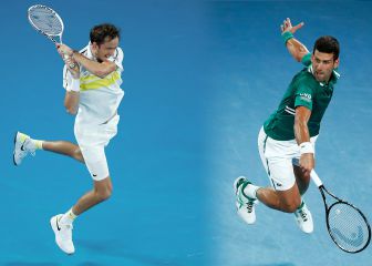 Djokovic - Medvedev: horario, TV y dónde ver el Open de Australia hoy
