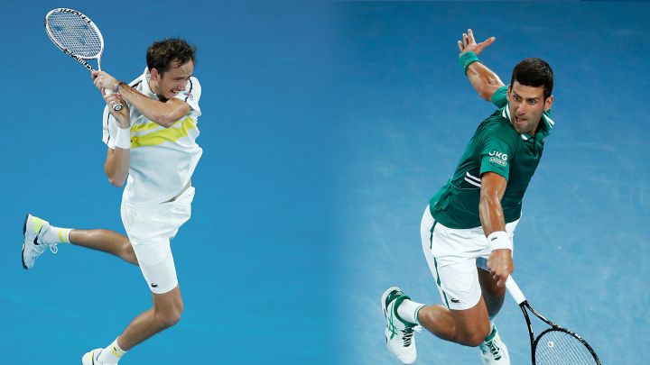 Djokovic - Medvedev: horario, TV y dónde ver el Open de Australia hoy