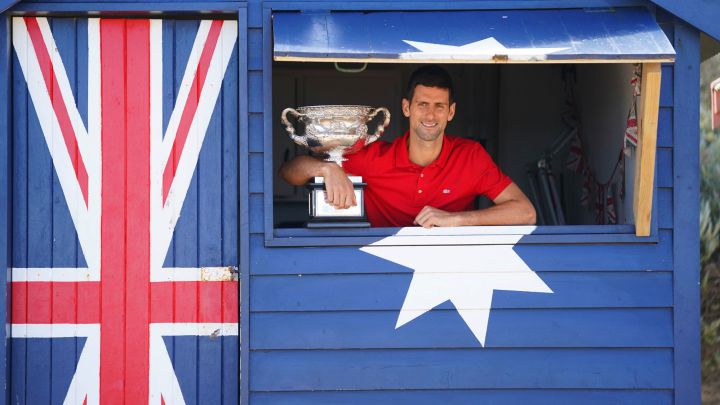 Novak Djokovic parará: "El desgarro es de 2,5 centímetros"