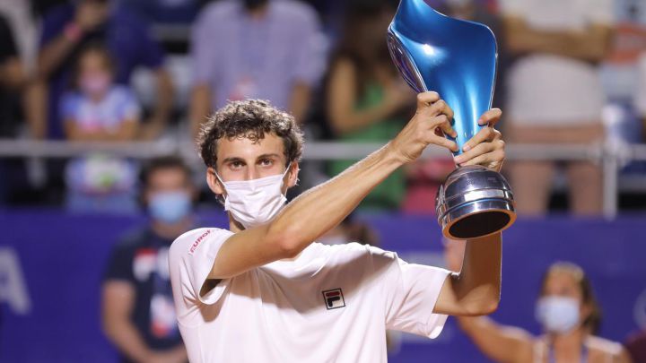 El argentino Juan Manuel Cerúndolo se impuso al español Albert Ramos en la final del Córdoba Open. 