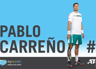 Pablo Carreño jugará el Andalucía Open en Marbella