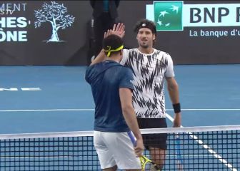 Tsonga se le atraganta otra vez a Feliciano y Davidovich arrasa