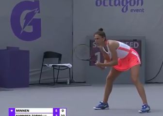 Sorribes remonta ante Minnen y Bolsova no puede con Juvan