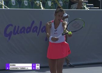 Sorribes vuelve a meterse en cuartos de un torneo WTA