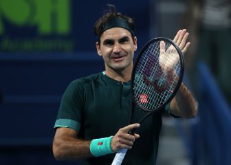 Federer sonríe en su regreso
