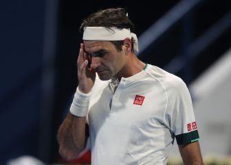 El drama de Roger Federer con las bolas de partido