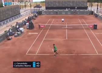 Carballés se pone en modo Kyrgios: la acción que desesperó a su rival