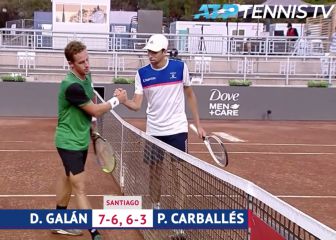 Carballés cae en cuartos del torneo de Santiago ante Galán