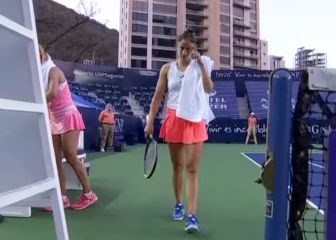 Sara Sorribes estira su gran momento con una remontada