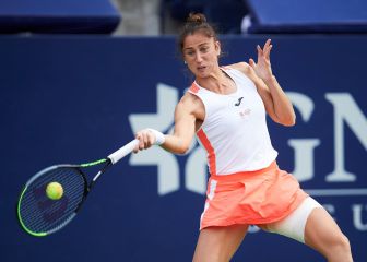 Sara Sorribes saca adelante
un partido casi imposible