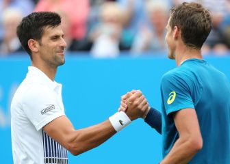 Djokovic defiende a Pospisil tras su insulto al presidente de la ATP: 