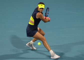 Muguruza choca con Andreescu