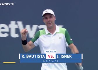 Roberto 'el indestructible' Bautista sobrevive a Isner y se mete en cuartos