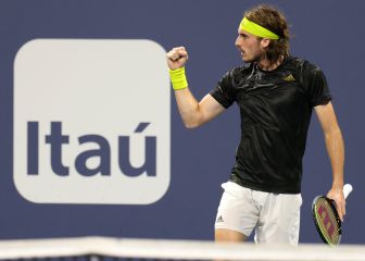 Tsitsipas arrasa a Sonego y se cita con Hurkacz en Miami