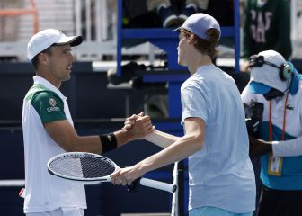 Sinner remonta y deja a Bautista sin final en Miami