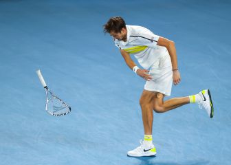 Medvedev, que se entrenó con Nadal, da positivo en COVID