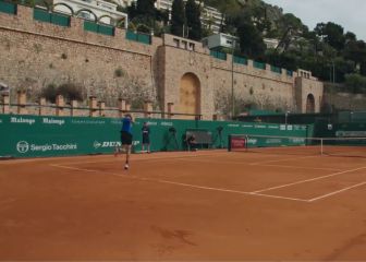 El entrenamiento de Nadal y Medvedev justo antes del positivo del ruso