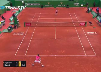 Rublev jugará la final de Montecarlo ante Tsitsipas