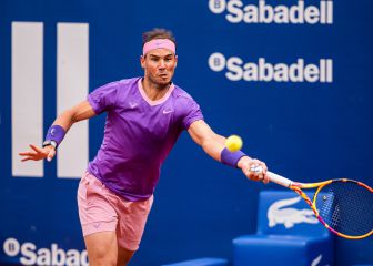 Nadal sufre para meterse en cuartos del Godó