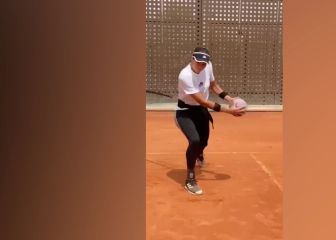 Muguruza se machaca para llegar a tope a Madrid