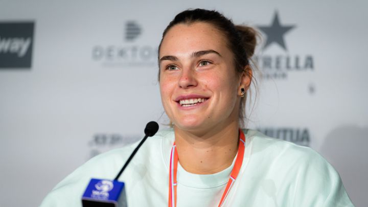 Sabalenka: "As a child I never had idols or references in tennis"