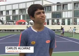 Digno de película: la frase de Alcaraz sobre Nadal con 13 años