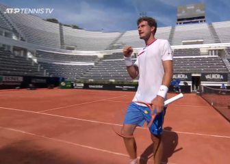 Carreño remonta ante Djere y se medirá con Fognini o Nishikori