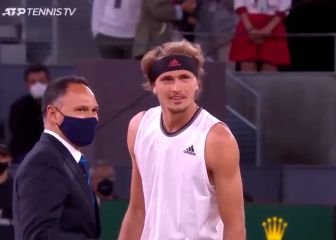 Aparece Ayuso en la Caja Mágica y la reacción de Zverev se hace viral