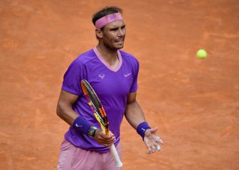 Nadal tira de épica para plantarse en cuartos de Roma