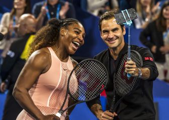 Serena se rinde ante Roger Federer: 
