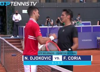 Djokovic no tiene piedad alguna con Coria
