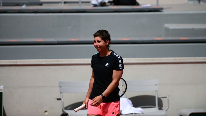 Carla Suárez smiled again and Roland Garros celebrates it