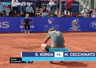 Korda doblega a Cechinatto y gana su primer título ATP