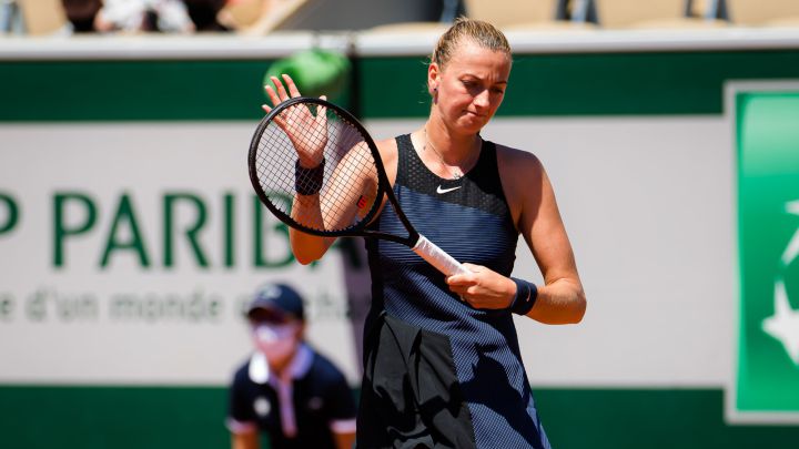 Petra Kvitova retires after injuring herself while attending the press