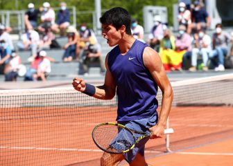 Alcaraz deja su sello en París